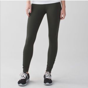 lululemon athletica Olive Green Leggings